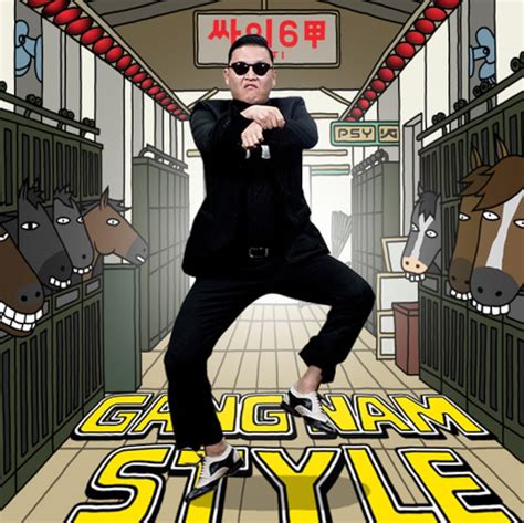 psy Gangnam Style history